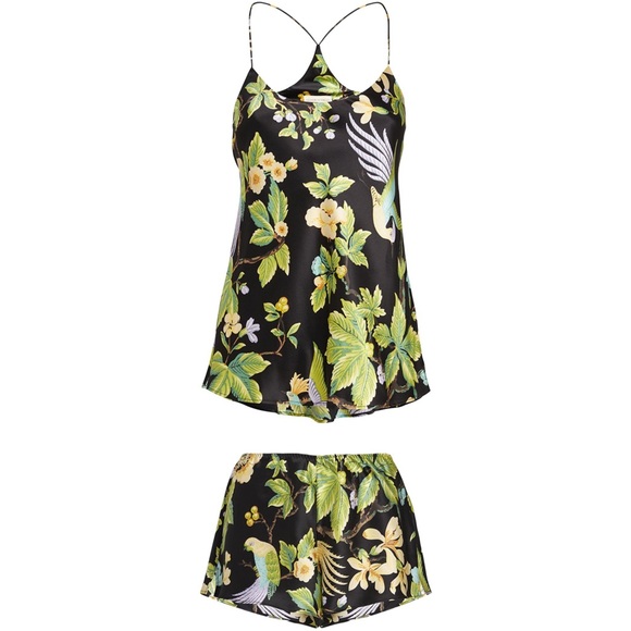 Silk Debauchery Bella Camisole PJ Pyjama Set XS - Picture 10 of 13